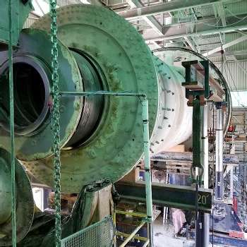 GRINDING MILL TRUNNION REPAIR